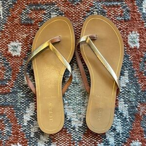 Jcrew leather sandals